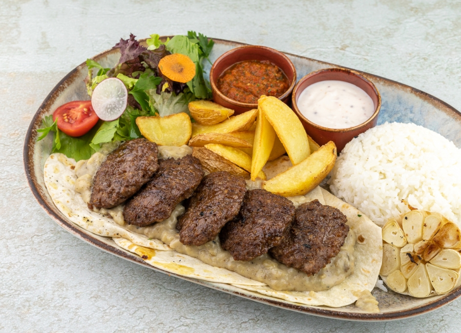 Beğendili Izgara Köfte