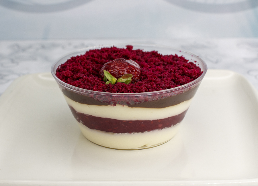 Karışık Meyveli Kaşık Pasta