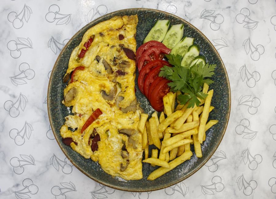Kaşarlı Omlet