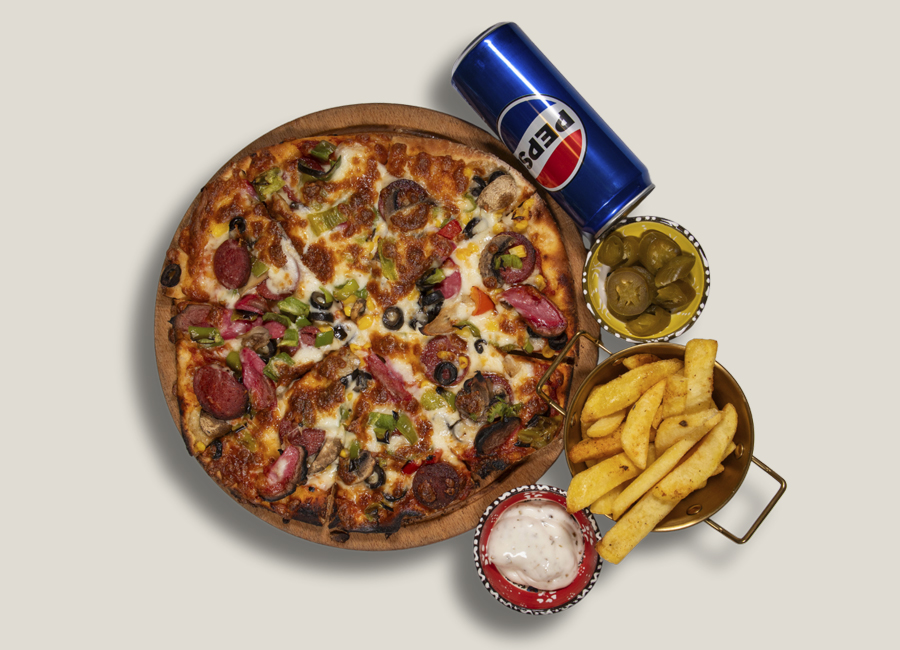 Kavurmalı Pizza